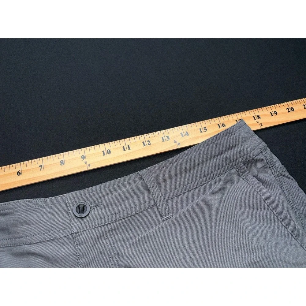 Hurley Mens Hybrid Shorts Walk Mens 34x10 Gray Surfing Hiking 4 Way Stretch